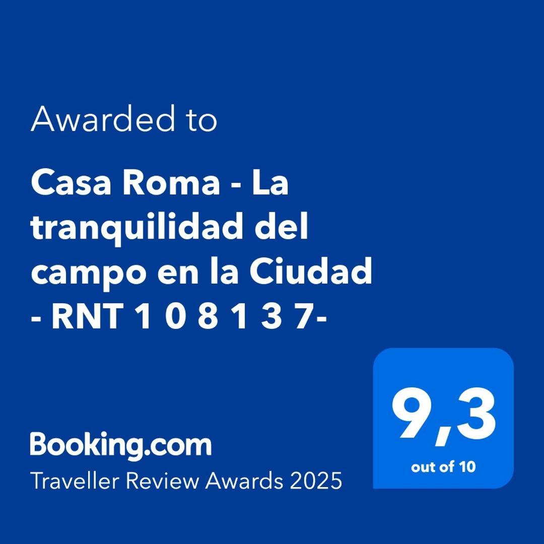 Casa Roma - La Tranquilidad Del Campo En La Ciudad - Rnt 1 0 8 1 3 7- Βίλα Σαλέντο Εξωτερικό φωτογραφία